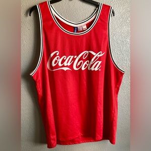 Red Coca Cola jersey